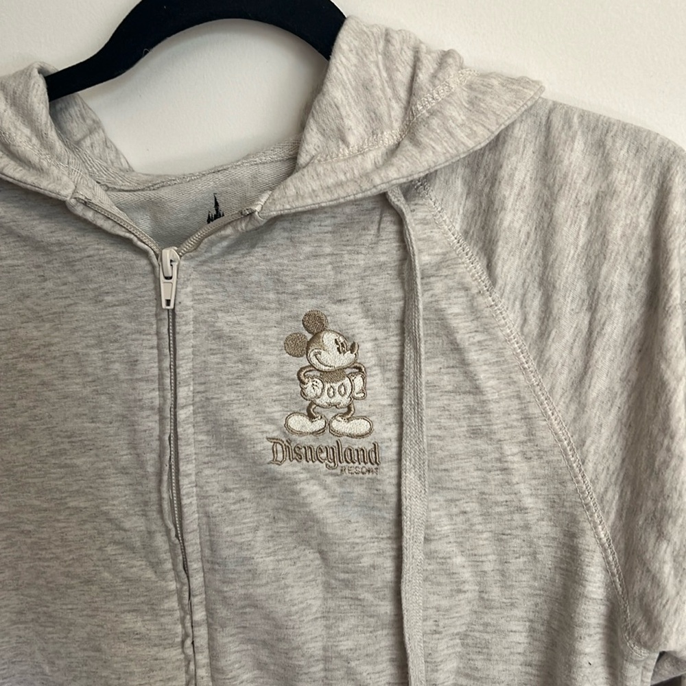 Disneyland zip-up hoodie, size small